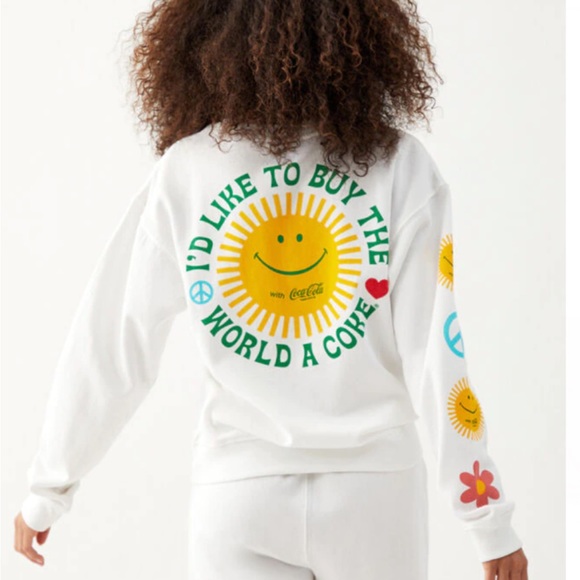 Pacsun X Coca-Cola Crew Neck - Picture 2 of 8